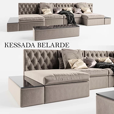 Modular Sofa: Kessada Belarde 3D model image 1 