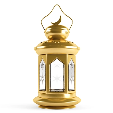 Elegant Ramadan Lamp for Aura 3D model image 1 