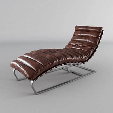 Modern and Comfy Oviedo Lounge Chair 3D model image 1 