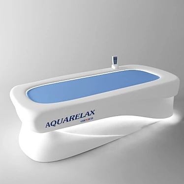 AquaRelfax: Ultimate Relaxation Massage Bed 3D model image 1 