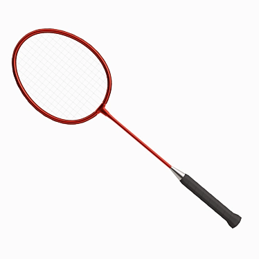 Dynamic Smash Badminton Racket 3D model image 1 