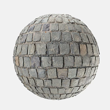 Cobblestone Photogrammetry Pack 3D model image 1 