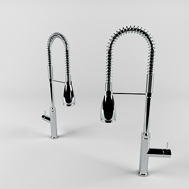 2-in-1 Shower Kitchen Faucet 3D model image 1 