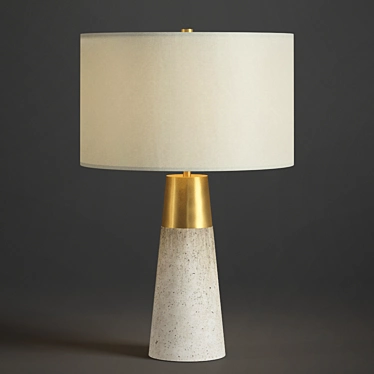 Elegant Munari Table Lamp 3D model image 1 