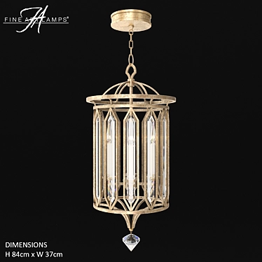 Elegant Westminster Fine Art Lamps 3D model image 1 