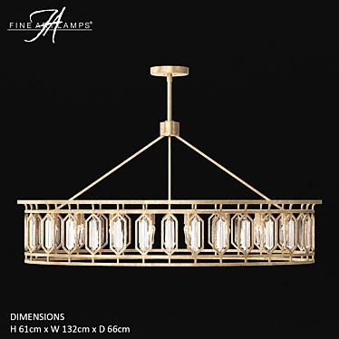 Elegance Illuminated: Fine Art Westminster 3D model image 1 