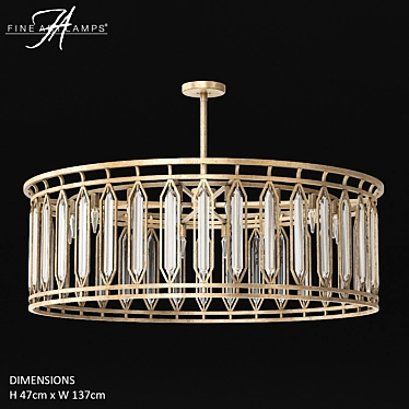 Westminster Fine Art Lamps: Timeless Elegance 3D model image 1 