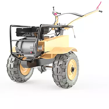 PowerPro Turbo Tiller 3D model image 1 