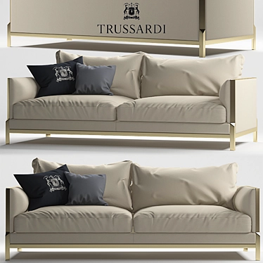 Band Sofa Two seater by Trussardi Casa