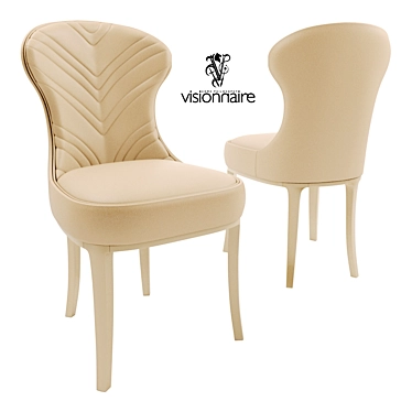 Glamorous Gypsy Rose IPE Cavalli Chair 3D model image 1 