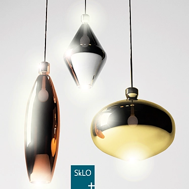 SkLO Reflect Pendant: Elegant Lighting 3D model image 1 