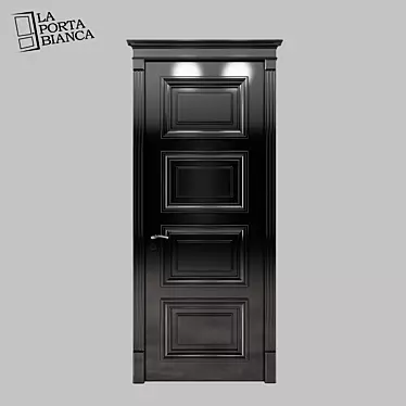 Elegant Classic Door 3D model image 1 