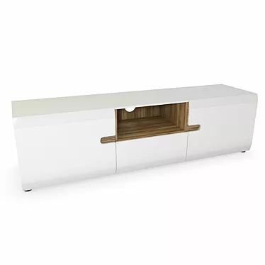 Hoff Linate TV Cabinet 3D model image 1 