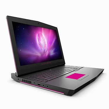 Ultimate Gaming Power: Dell Alienware 17 3D model image 1 