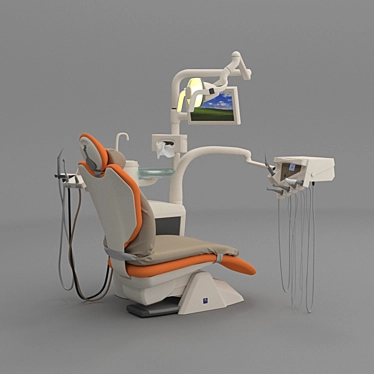 SternWeber Dental Chair 3D model image 1 