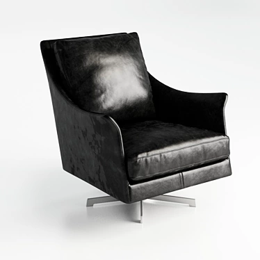 Capri Contemporary Armchair 3D model image 1 