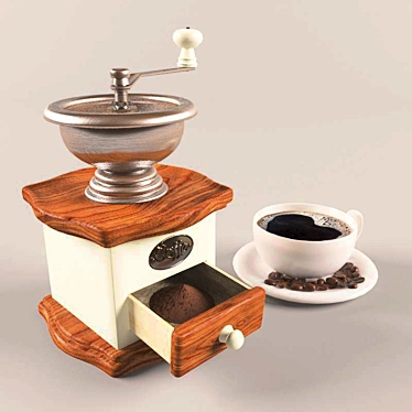 Handheld Coffee Grinder 3D model image 1 