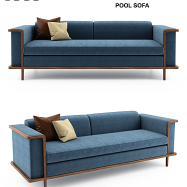 ComfortMax Sofa 3D model image 1 