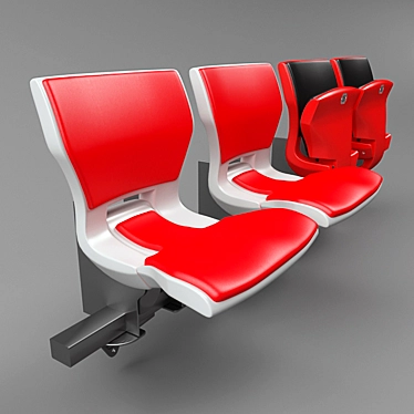 Stechert TipUp: Ultimate Sports Seat 3D model image 1 
