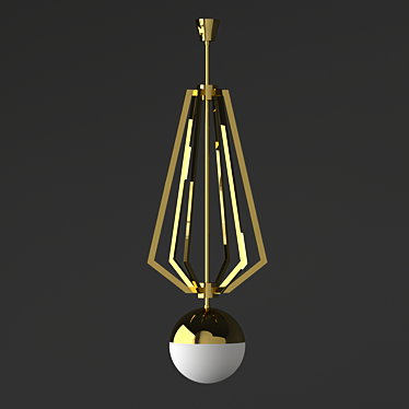 Circus Delight Chandelier 10 3D model image 1 