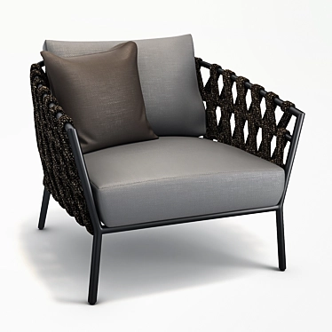 Vincent Sheppard Leo Lounge Chair - Contemporary Comfort for Stylish Spaces 3D model image 1 