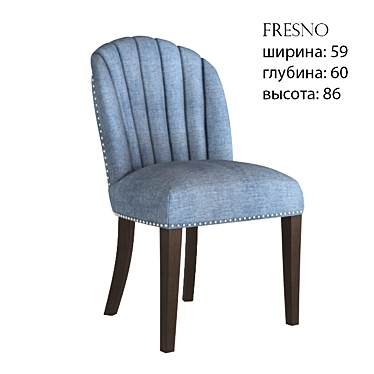 Fresno Essential Chair 3D model image 1 