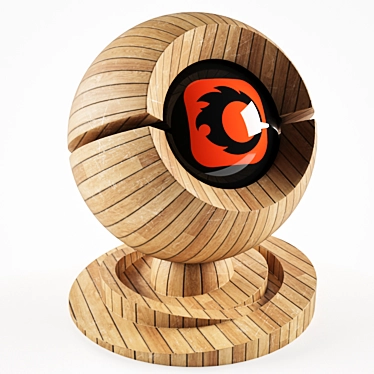 Floor Wood_03: High-Quality 3DMax & Corona 3D model image 1 