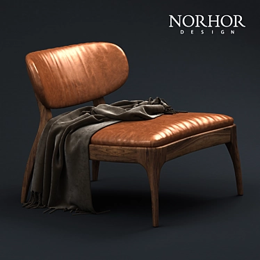 Modern Taron Reeves Accent Sofa 3D model image 1 