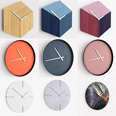 Collection of wall clocks Bolia