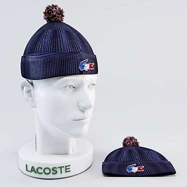 LACOSTE Logo Cap - Classic and Stylish 3D model image 1 