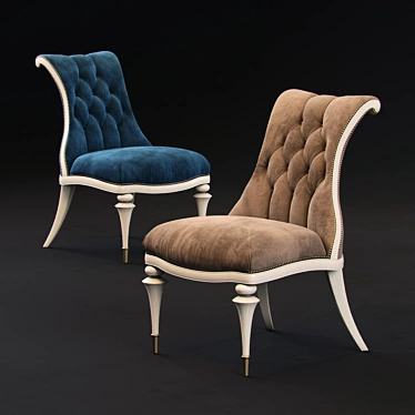 Carleton Chair: Elegant and Versatile 3D model image 1 