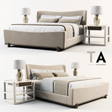 Theodore Alexander | Bedroom set by Michael Berman