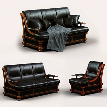 Set of upholstered furniture "PRESIDENT" Milana group