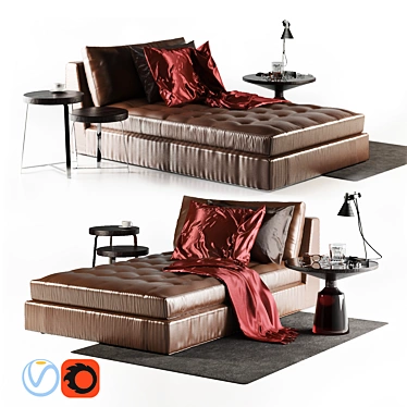 Exclusif Lounge: Elegant Comfort 3D model image 1 