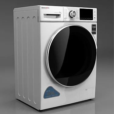 Efficient Vray Washing Machine 3D model image 1 