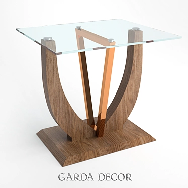 Garda Decor Magazine Table 3D model image 1 