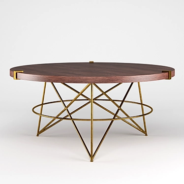 Betelline Coffee Table: Sleek Design, Perfect for Relaxing 3D model image 1 