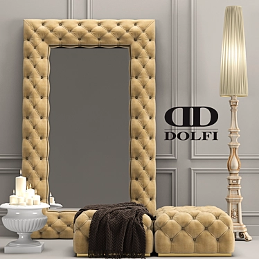 Dolfi Mirror 4030: Elegant Reflection 3D model image 1 