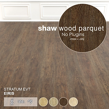 Shaw Wood Parquet Collection 3D model image 1 