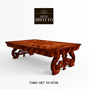 Artistic BROTTO Table: VA 1072R 3D model image 1 