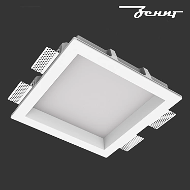 Zenit STP A25 200x200 LED Ceiling Lights 3D model image 1 