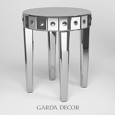 Garda Decor Magazine Table: Stylish and Functional 3D model image 1 