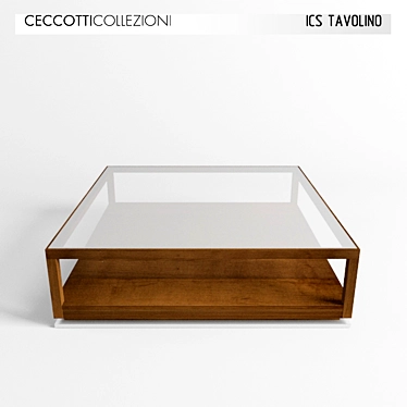 Ceccotti ICS Coffee Table 3D model image 1 