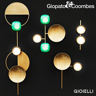 Giopato & Coombes: Gioielli Light Collection 3D model image 1 