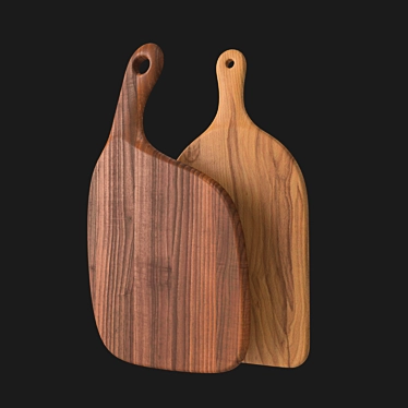 Wooden Boards Set - 3D Models & Textures 3D model image 1 