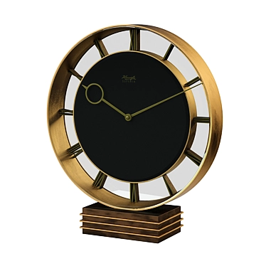 Kienzle Superia Art Deco Clock - Timeless Elegance 3D model image 1 