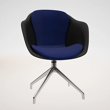 Elegant Adelaide Armchair: Danish Design 3D model image 1 