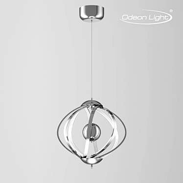 Elegant ODEON LIGHT Chandelier 3D model image 1 