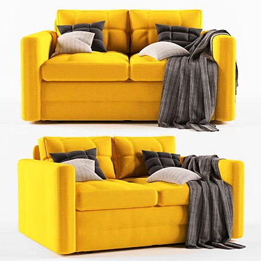 Blest Indi - Compact and Stylish Sofa 3D model image 1 