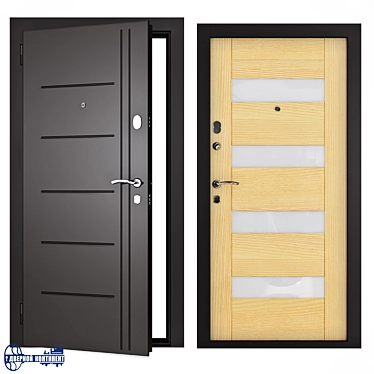 - Title: Steel Doors Continent City-S
- Description: These steel doors by Door Continent have been in high demand since their introduction to the capital 3D model image 1 